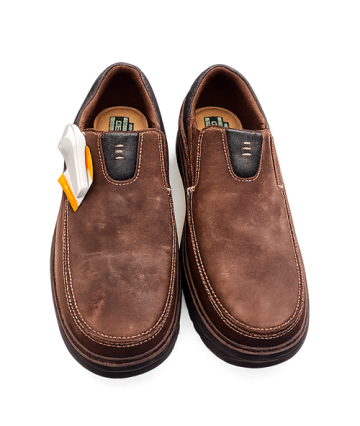 Zapatos casuales de gamuza marrón